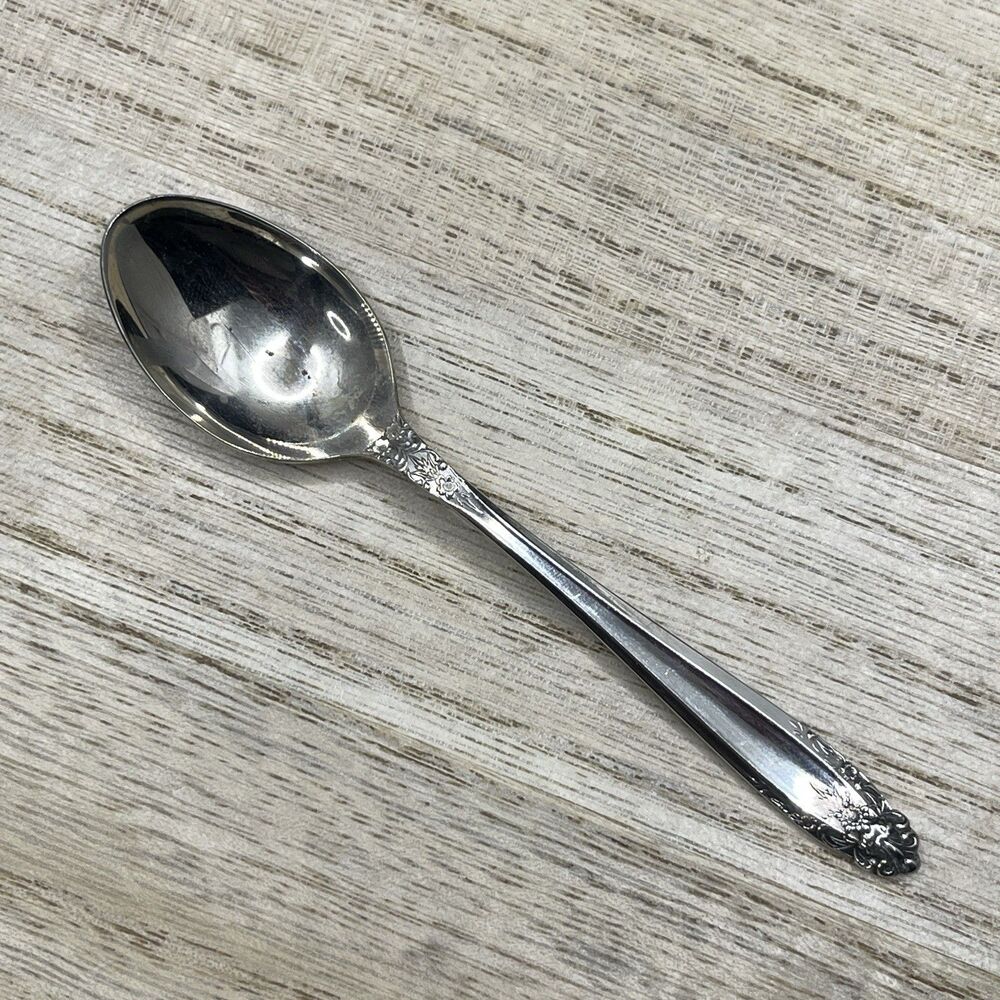 VTG ATQ Nickel Plated Japan Spoon Tarnished
